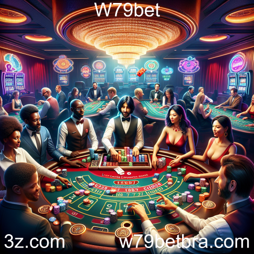 Experimente o Cassino Ao Vivo na W79bet